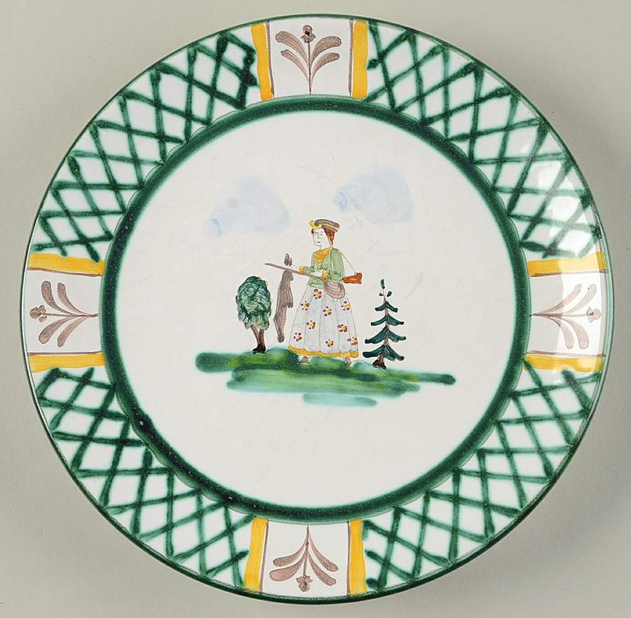 Hunter's Delight (Coupe, Smooth) Dessert/Pie Plate by Gmundner Austria-1