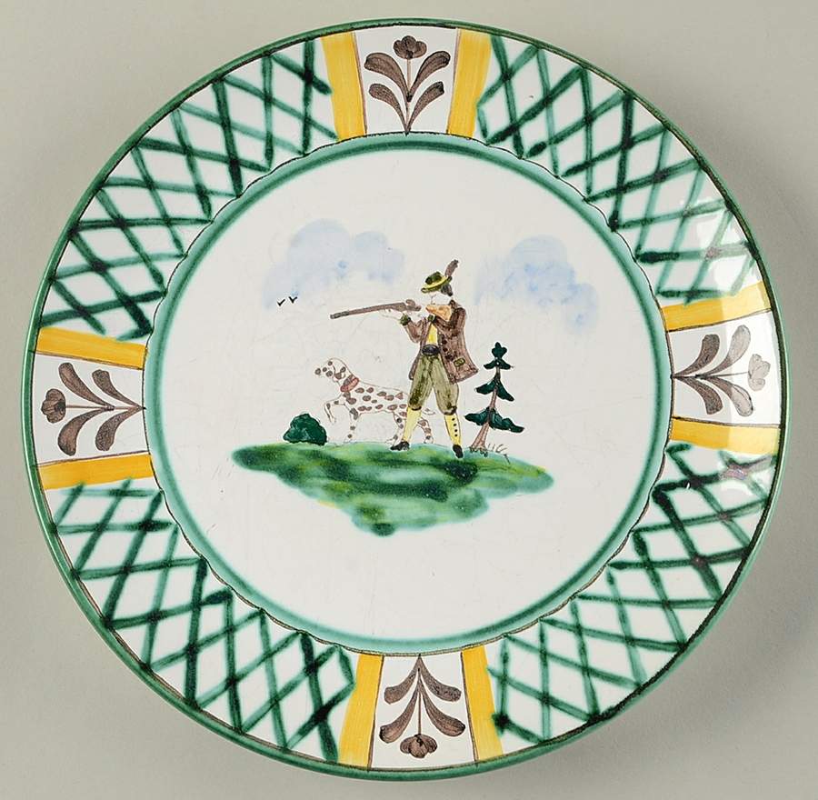 Hunter's Delight (Coupe, Smooth) Dessert/Pie Plate by Gmundner Austria-1