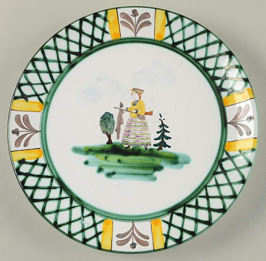 Hunter's Delight (Coupe, Smooth) Dessert/Pie Plate by Gmundner Austria-1
