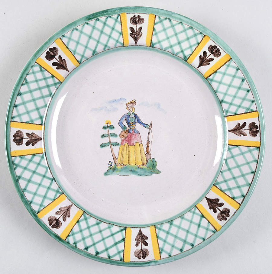 Hunter's Delight (Rim, Smooth) Dinner Plate by Gmundner Austria-1