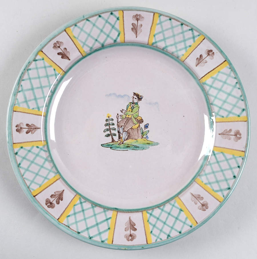 Hunter's Delight (Rim, Smooth) Dinner Plate by Gmundner Austria-1