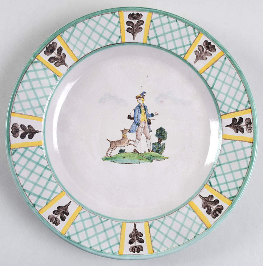 Hunter's Delight (Rim, Smooth) Dinner Plate by Gmundner Austria-1