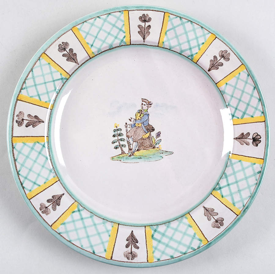 Hunter's Delight (Rim, Smooth) Dinner Plate by Gmundner Austria-1