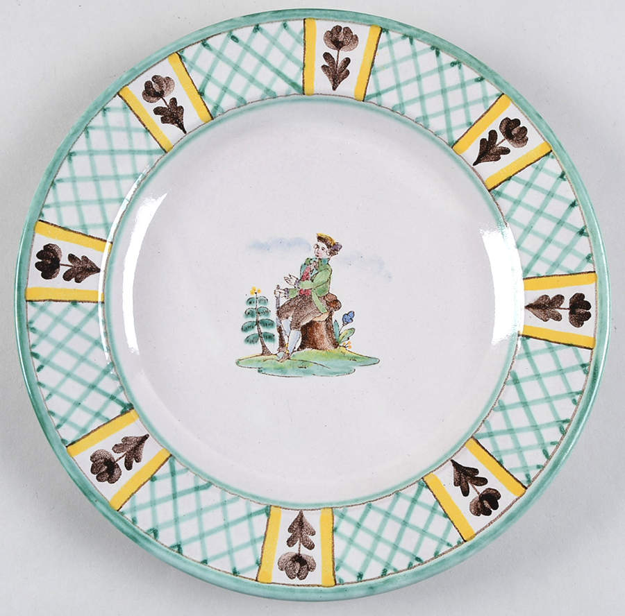 Hunter's Delight (Rim, Smooth) Dinner Plate by Gmundner Austria-1