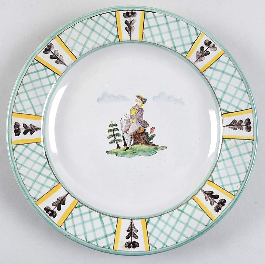 Hunter's Delight (Rim, Smooth) Dinner Plate by Gmundner Austria-1