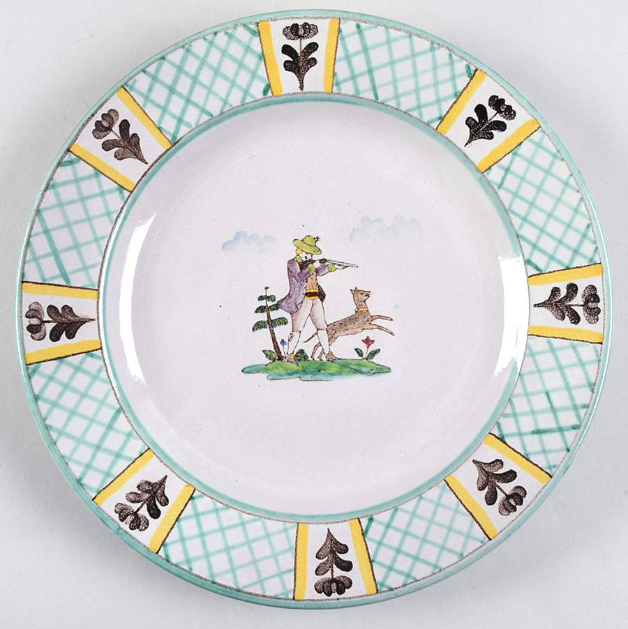 Hunter's Delight (Rim, Smooth) Dinner Plate by Gmundner Austria-1
