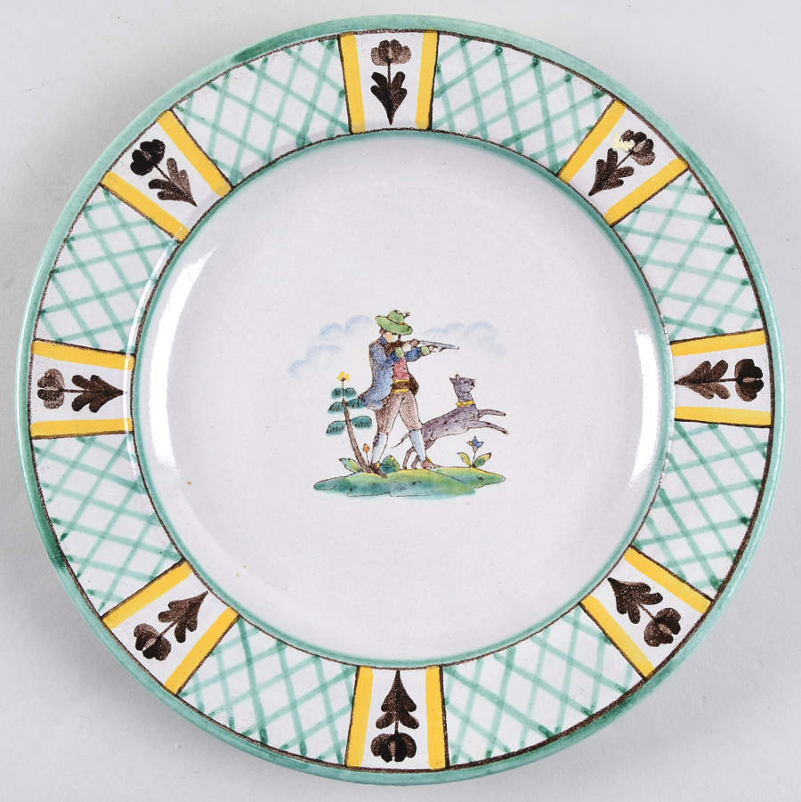 Hunter's Delight (Rim, Smooth) Dinner Plate by Gmundner Austria-1