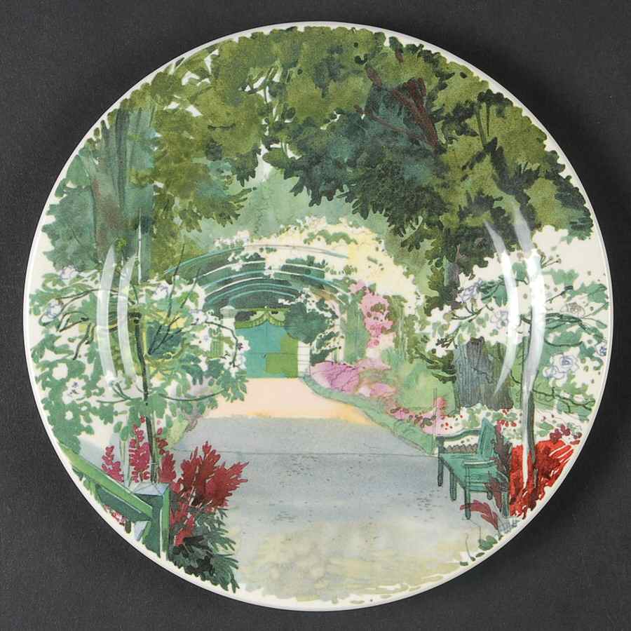 De Paris a Giverny Canape Plate by Faiencerie De Gien-1