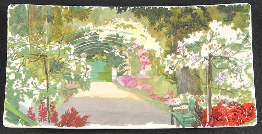 De Paris a Giverny Letter Tray by Faiencerie De Gien-1