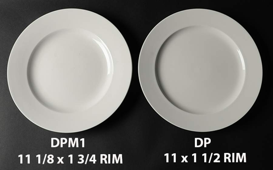 White Elements Dinner Plate by Gibson Designs-1