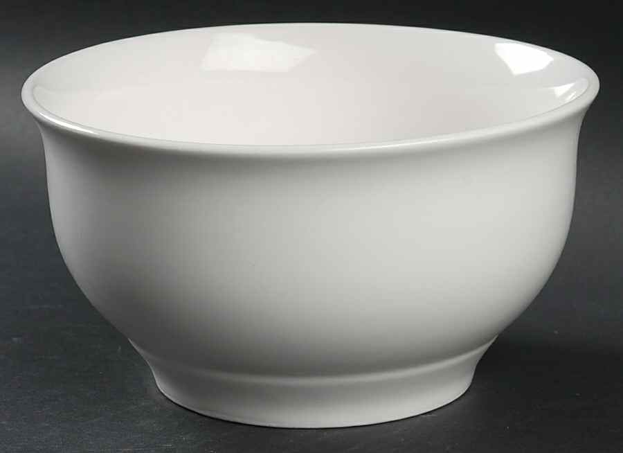 White Elements 7" Mixing Bowl by Gibson Designs-1