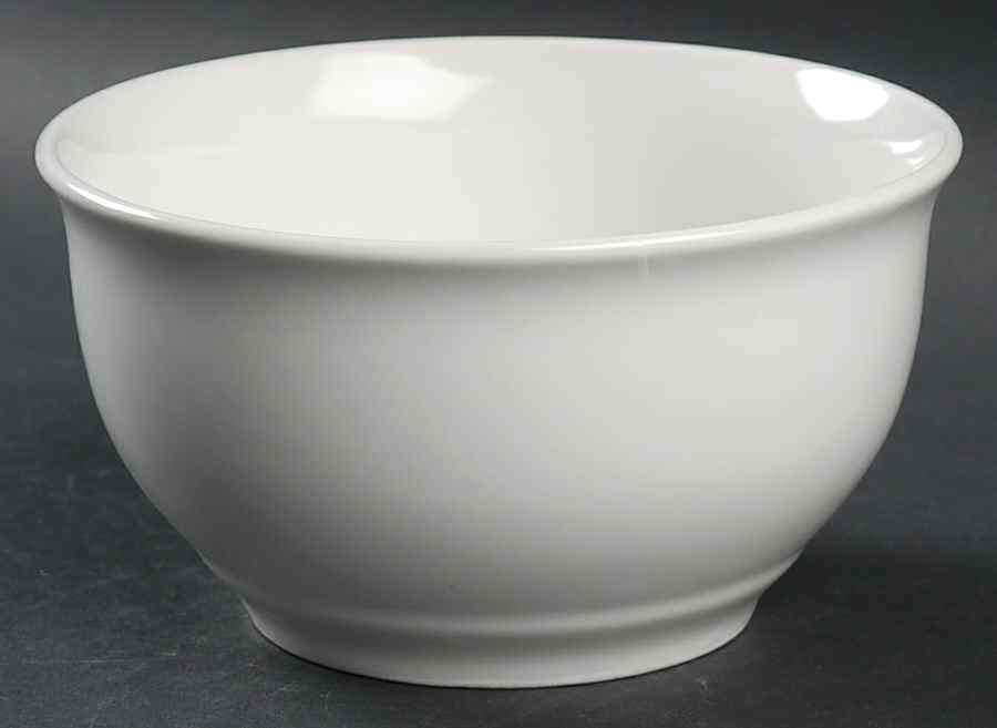 White Elements 6" Mixing Bowl by Gibson Designs-1