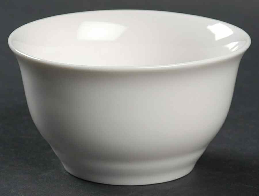 White Elements 4" Mixing Bowl by Gibson Designs-1