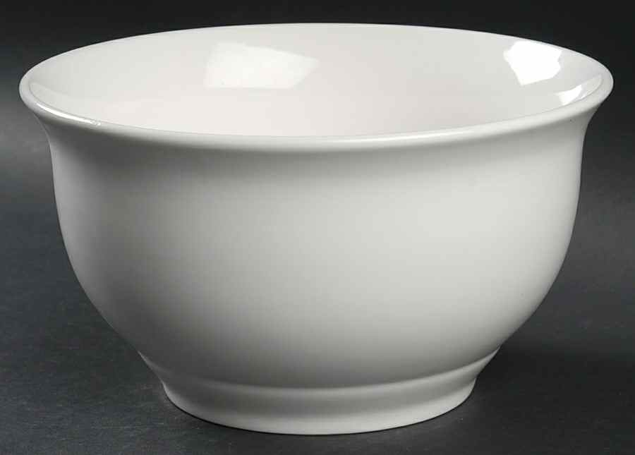 White Elements 8" Mixing Bowl by Gibson Designs-1
