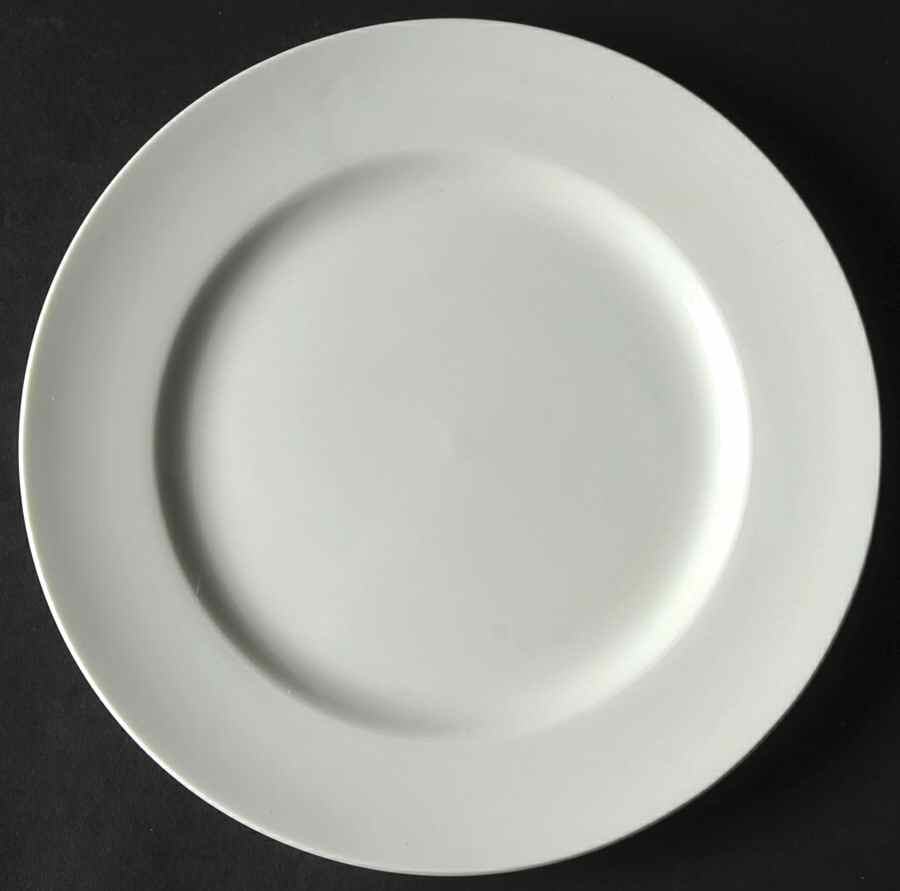 White Elements Salad Plate by Gibson Designs-1