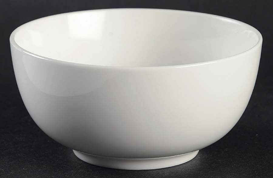 White Elements 4" All Purpose Bowl by Gibson Designs-1