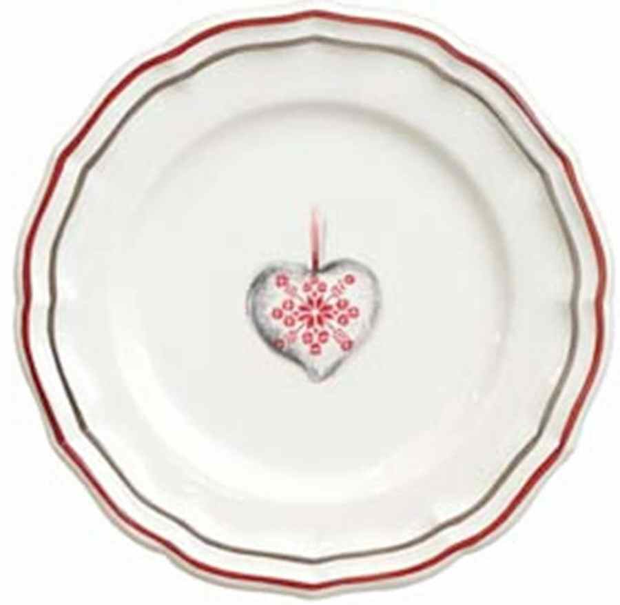 Voyages En France Alpine (Montagne) Salad/Dessert Plate by Faiencerie De Gien-1