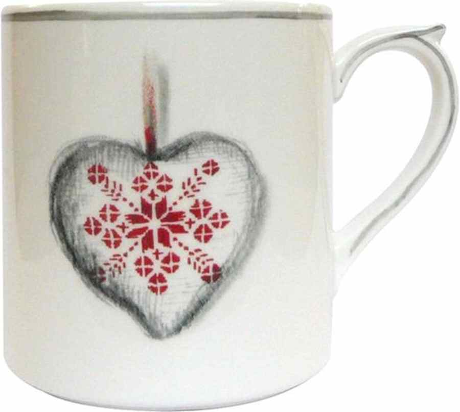 Voyages En France Alpine (Montagne) Mug by Faiencerie De Gien-1
