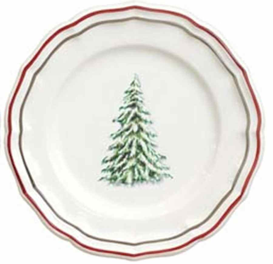 Voyages En France Alpine (Montagne) Salad/Dessert Plate by Faiencerie De Gien-1
