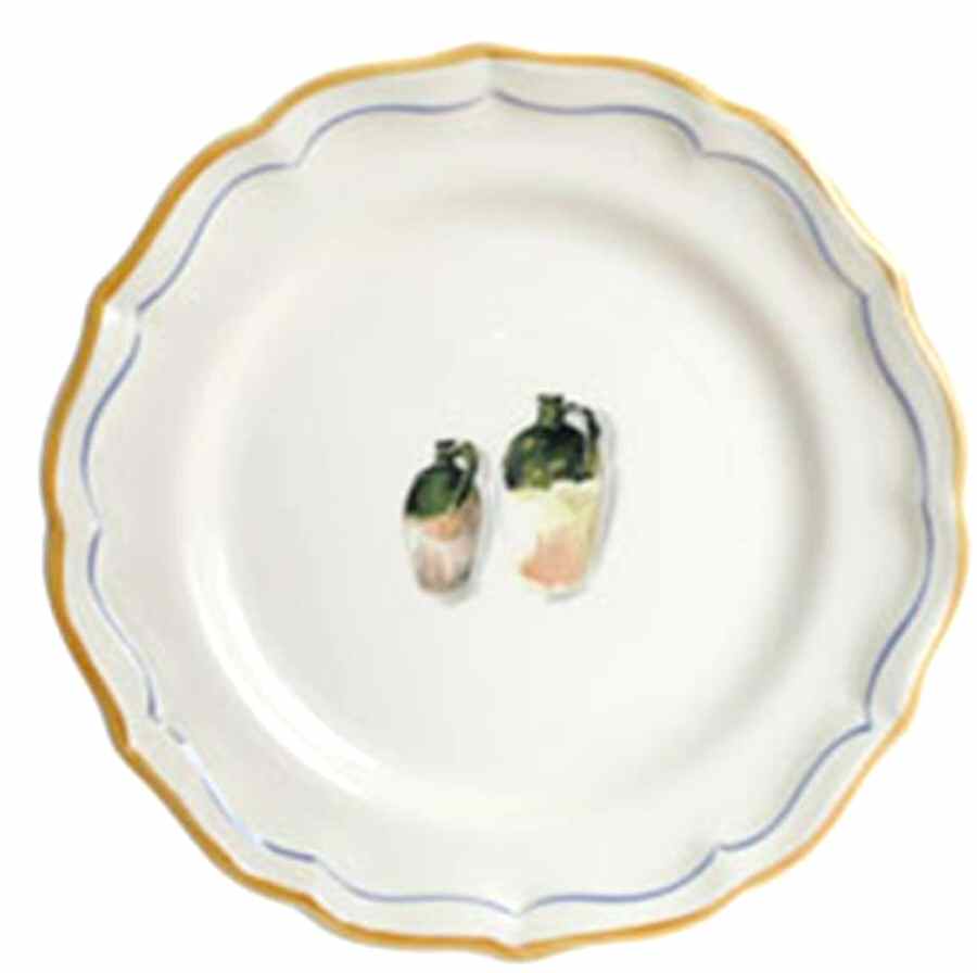 Voyages En France Provence Salad/Dessert Plate by Faiencerie De Gien-1