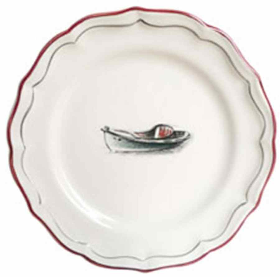 Voyages En France Sud Ouest Salad/Dessert Plate by Faiencerie De Gien-1
