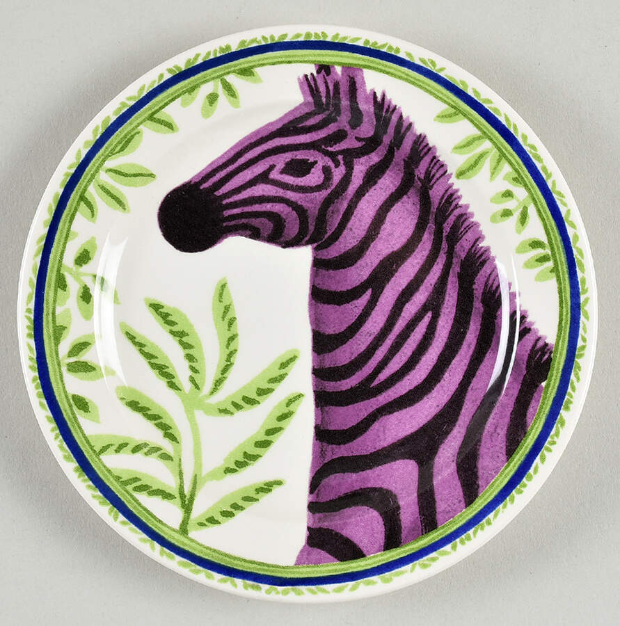 Zenaba Wine Bottle Coaster by Faiencerie De Gien-1