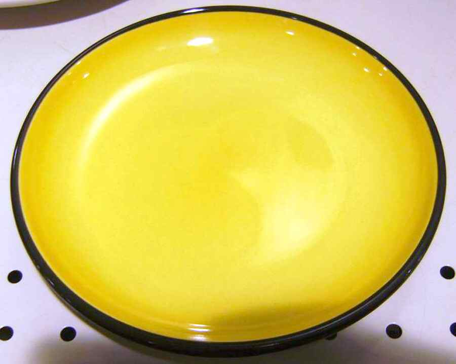 Oasis Khaki Salad Plate by Garden Ridge-1