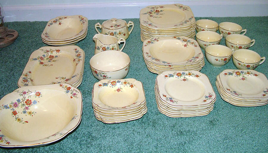 121D Dinner Plate by WS George-1