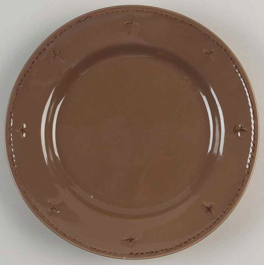 Great Room Taupe Salad Plate by Gourmet Expressions-1
