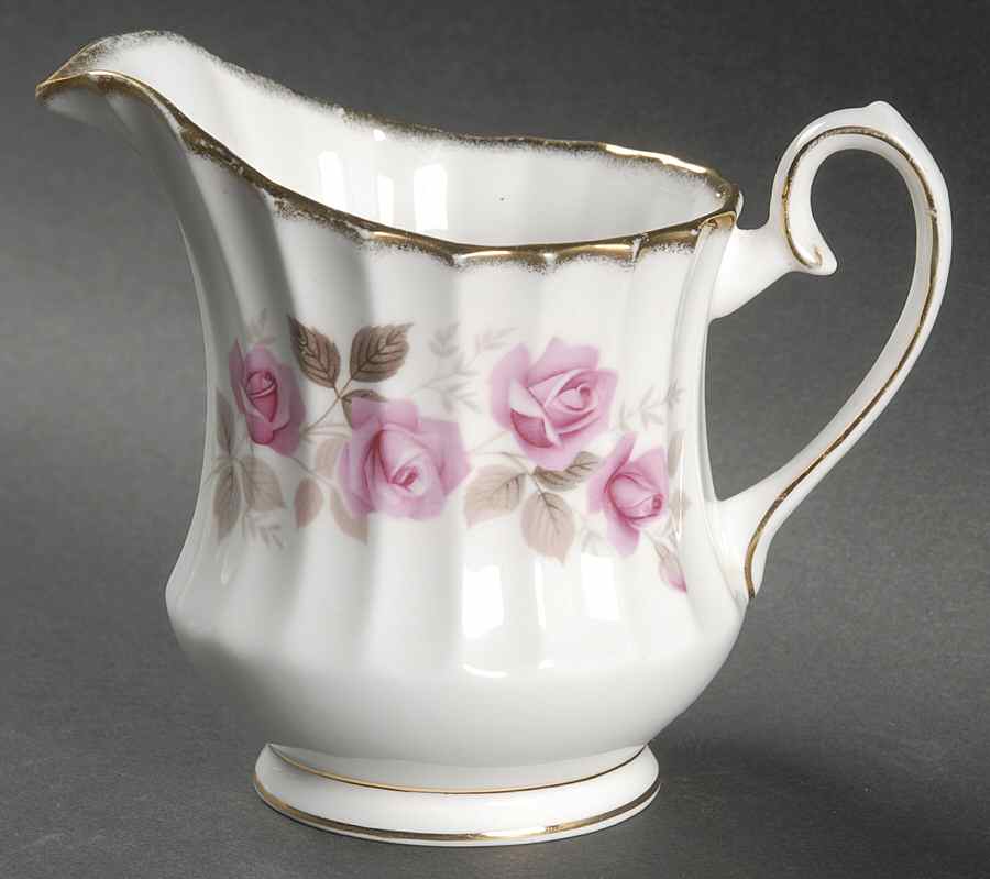 Silver Rose Creamer by Grosvenor-1