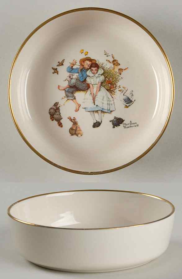 Spring Duet Child's Bowl by Gorham-1