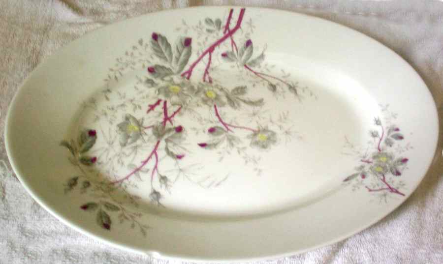 2043 14" Oval Serving Platter by Ginori 1735-1