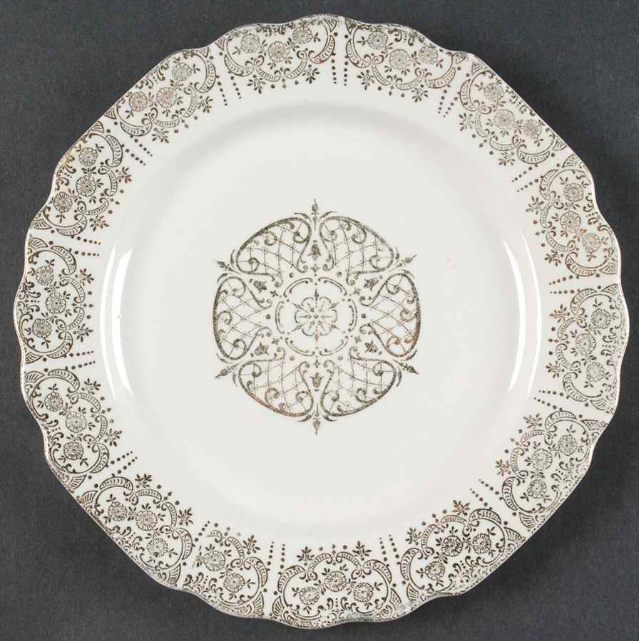 GEO497 Salad Plate by WS George-1