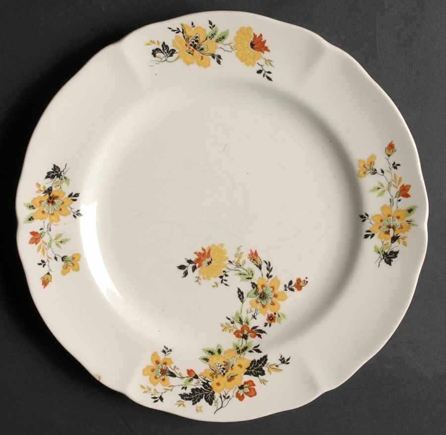 GEO498 Luncheon Plate by WS George-1