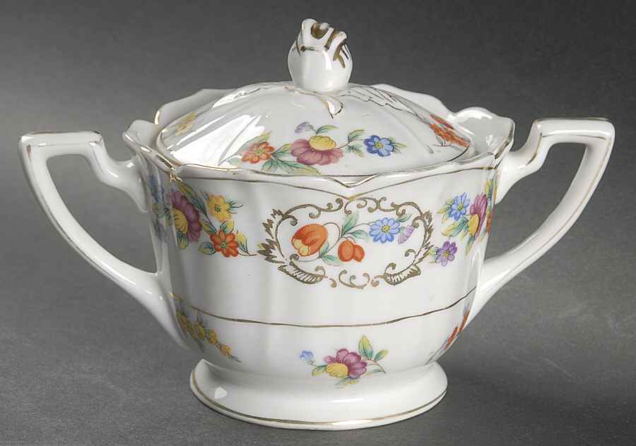 GCA20 Sugar Bowl & Lid by Gold Castle-1