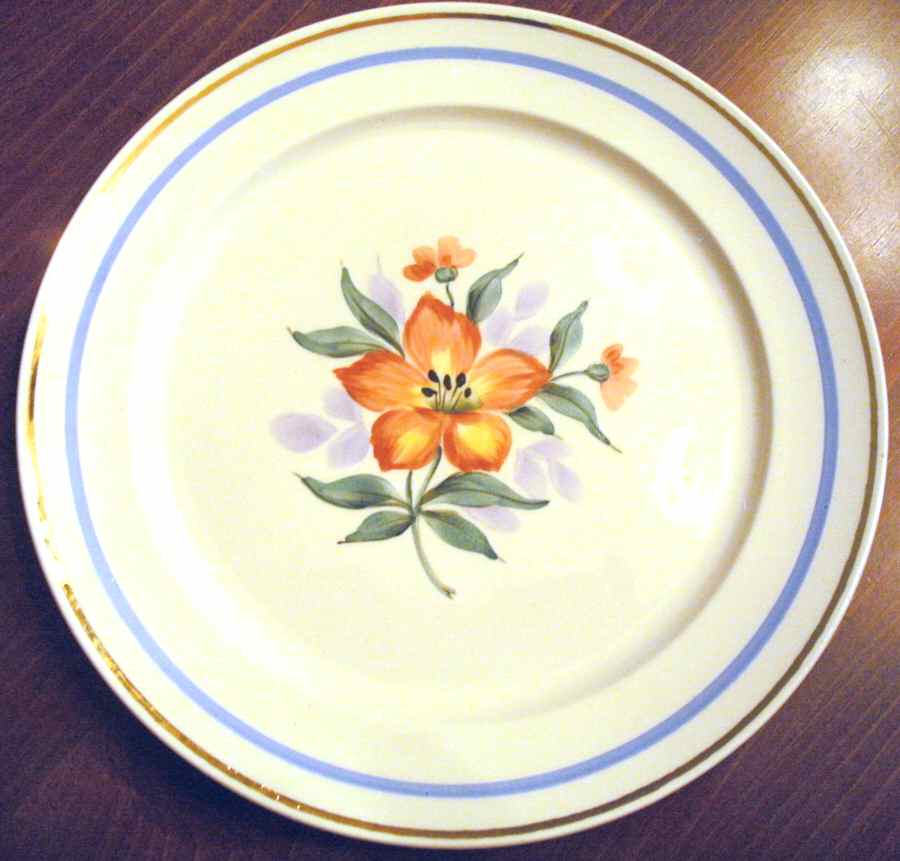 390b Dinner Plate by WS George-1