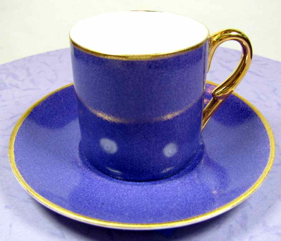 Parisian Flat Demitasse Cup & Saucer Set by Godinger-1