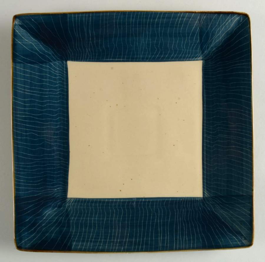 Ocean Waves Square Dinner Plate by Gourmet Expressions-1