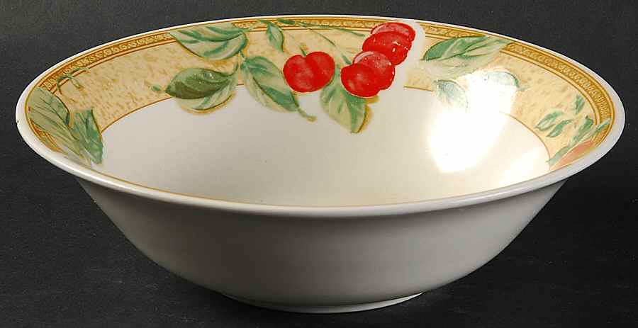 Fruita (Cream) Coupe Cereal Bowl by Gibson Designs-1