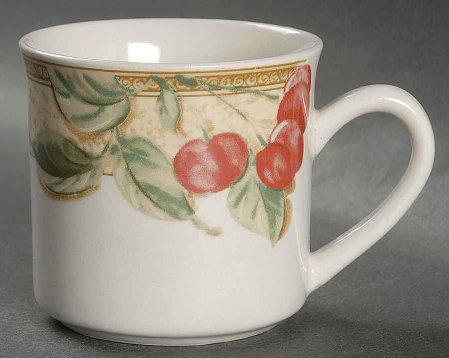 Fruita (Cream) Flat Cup by Gibson Designs-1