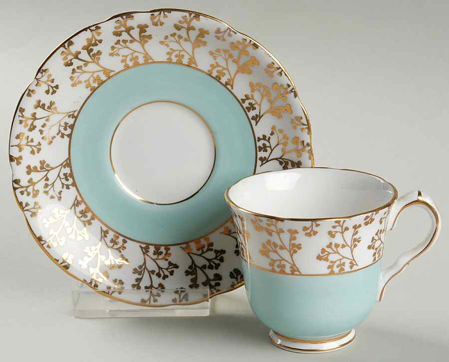 5764 Footed Demitasse Cup & Saucer Set by Gladstone-1