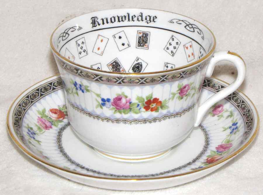 GRO63 Flat Cup & Saucer Set by Grosvenor-1