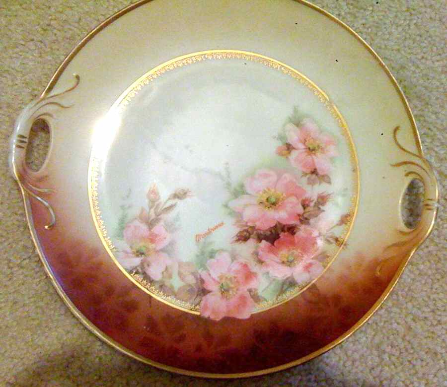 158 Handled Cake Plate by Germany-1