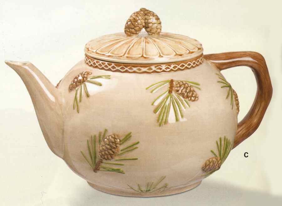 Cabin Fever Teapot & Lid by Grasslands Road-1