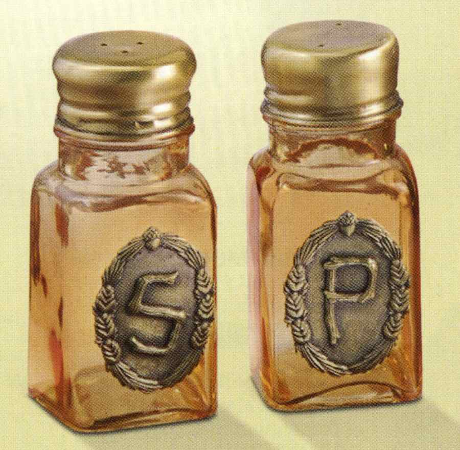 Cabin Fever Glassware Salt and Pepper Set by Grasslands Road-1