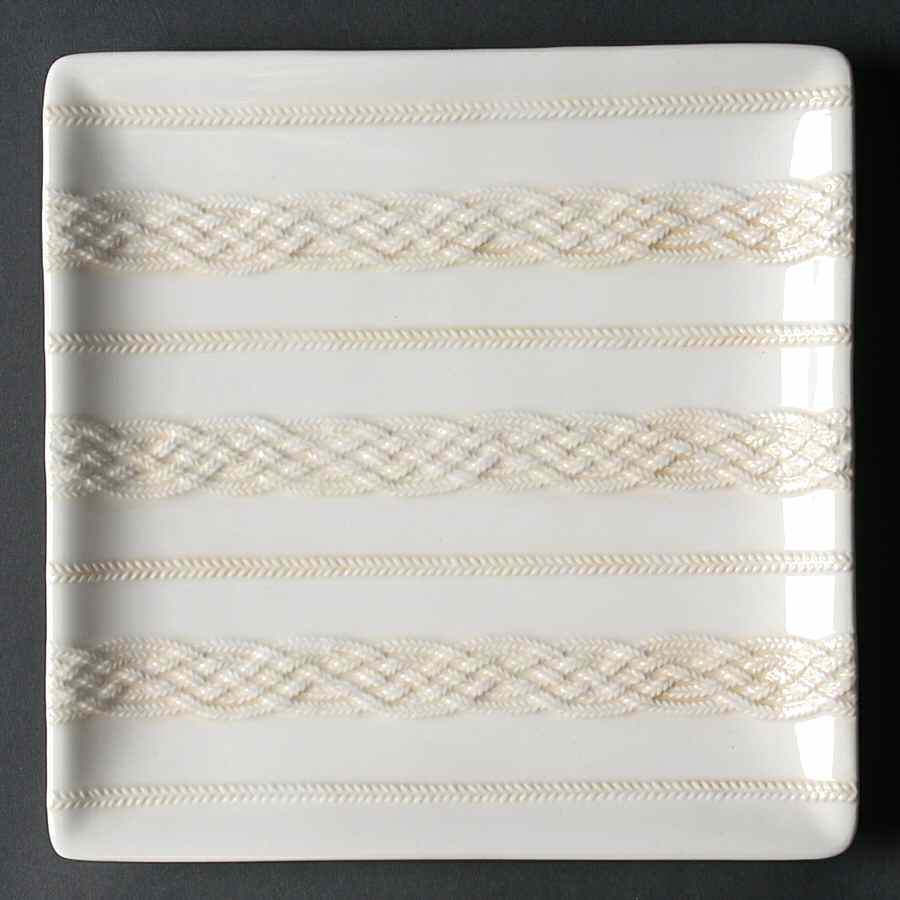Clover Glen Square Accent Salad Plate by Grasslands Road-1