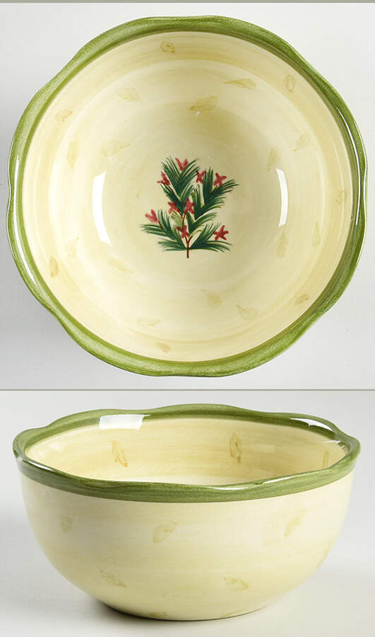 Herb Meadows Coupe Cereal Bowl by Gibson Designs-1