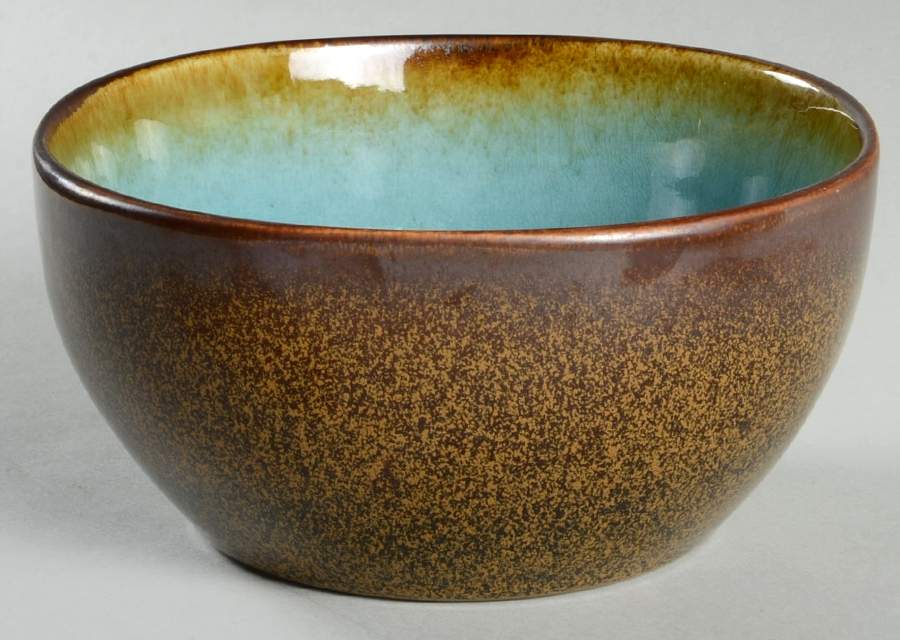 Granito Blue Soup/Cereal Bowl by Gibson Designs-1