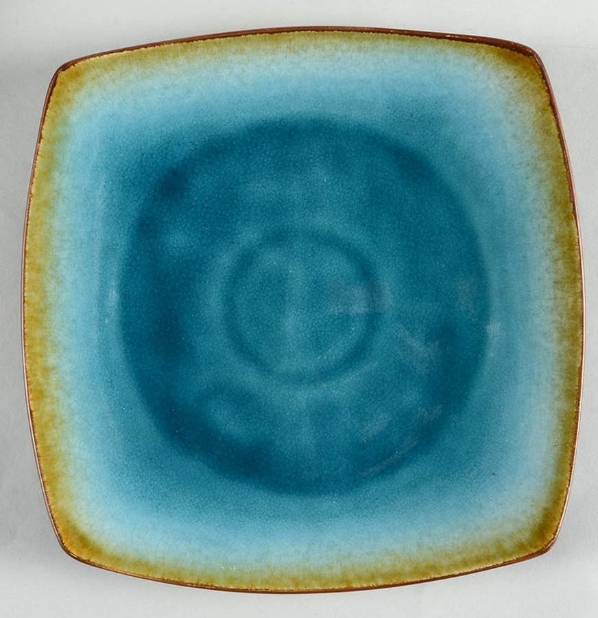Granito Blue Dinner Plate by Gibson Designs-1