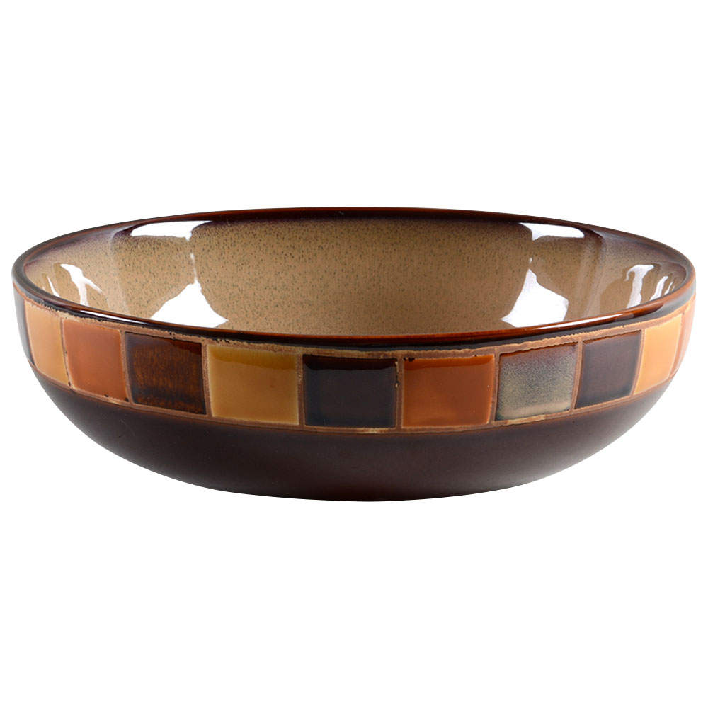 Casa Estebana 9" Round Serving Bowl by Gibson Designs-1